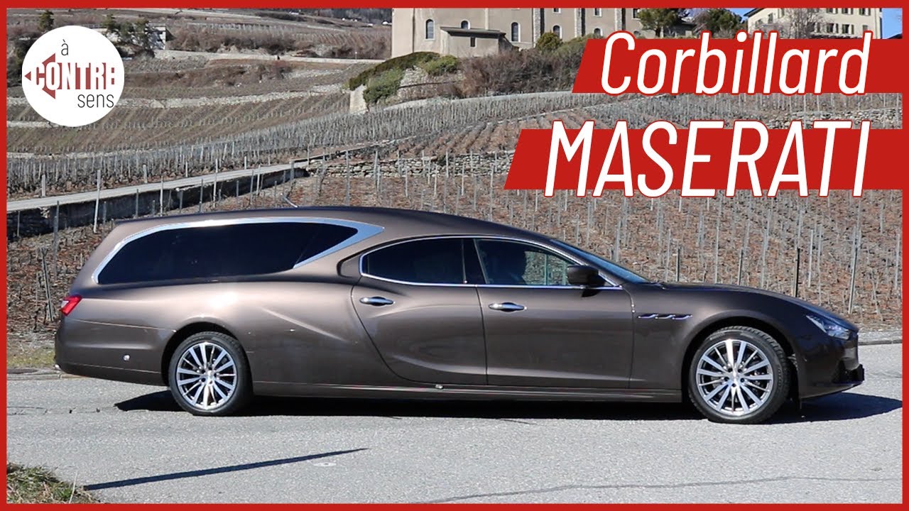 Corbillard Maserati  Ghibli.