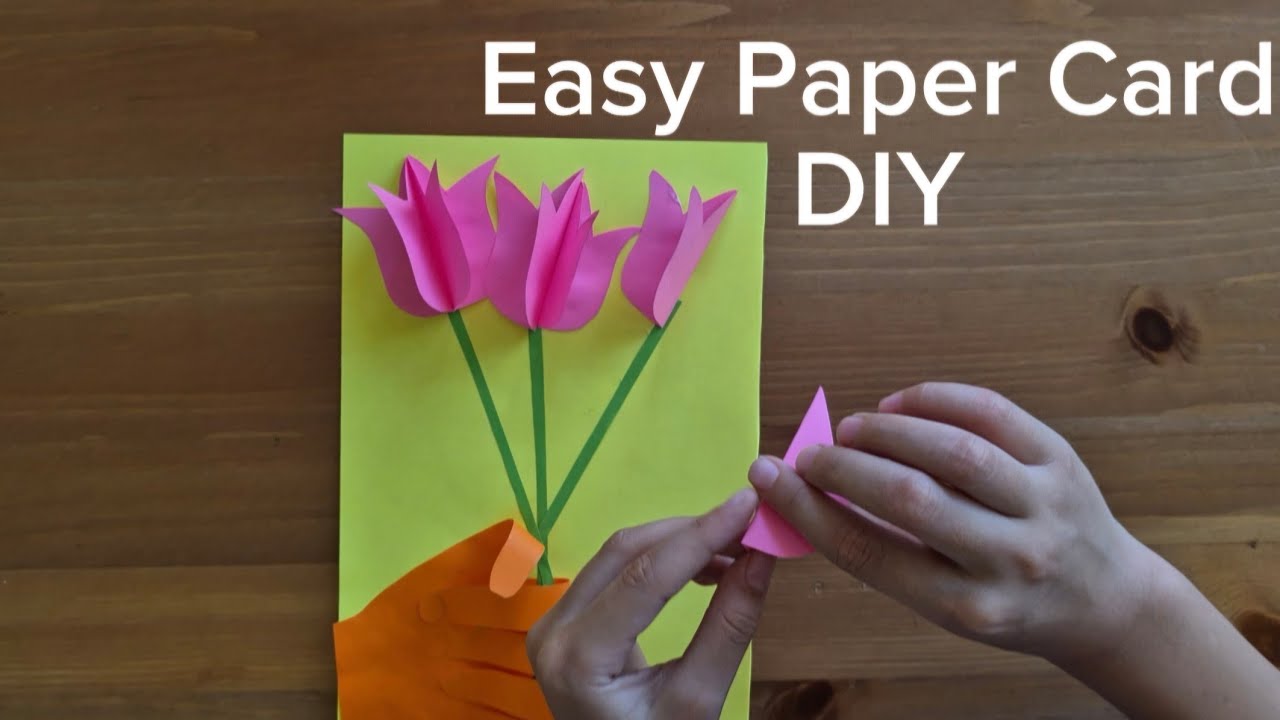 Весенний подарок своими руками. Открытка на 8 Марта. Handmade Paper Card. DIY #ademiyt