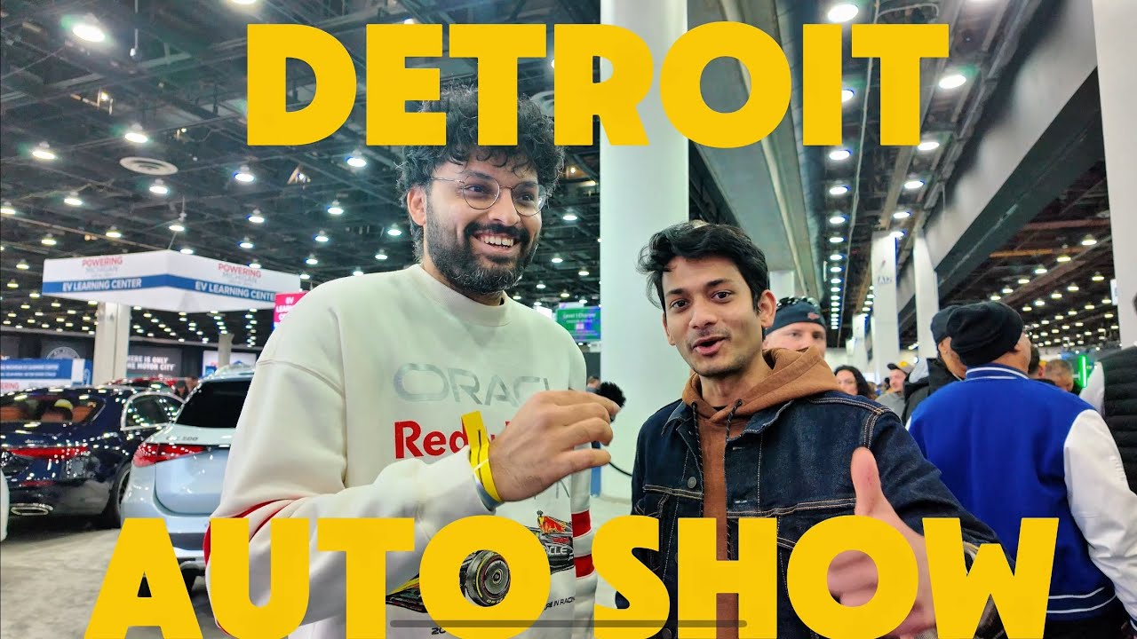 My first auto show | vlog | Detroit Auto Show 2026 