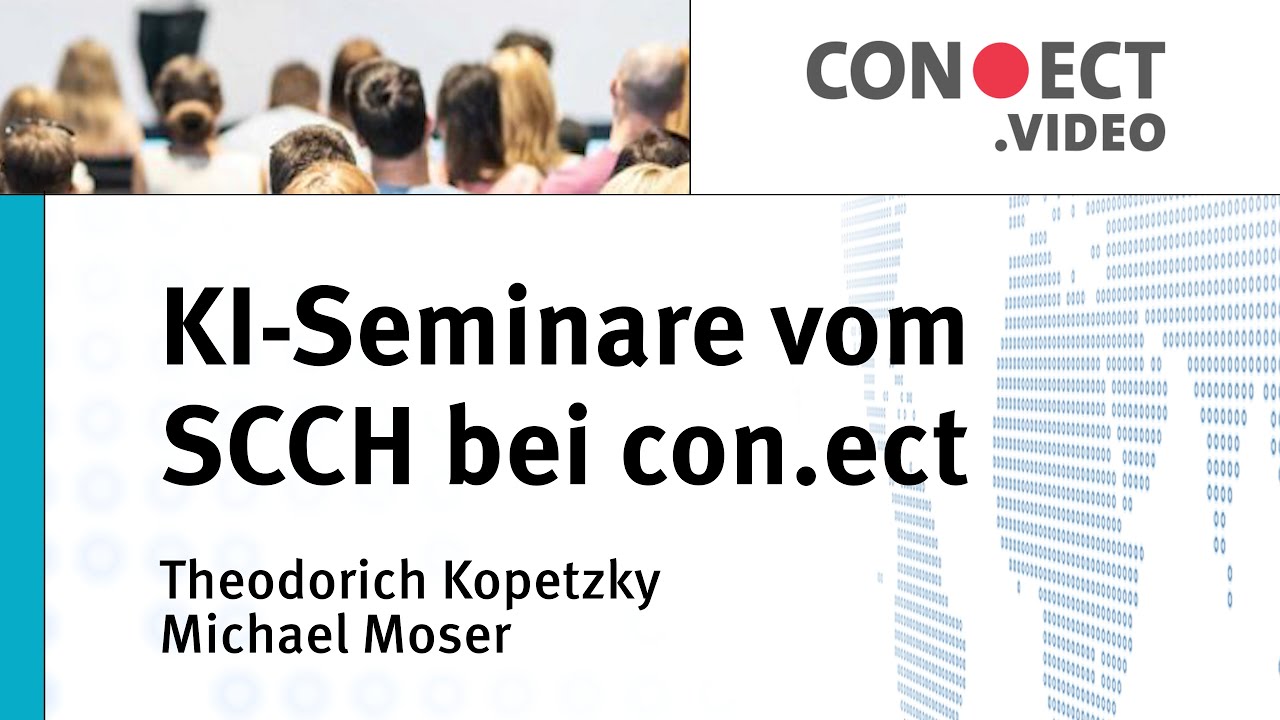 KI und Softwareentwicklung - Einladung SCCH bei con.ect