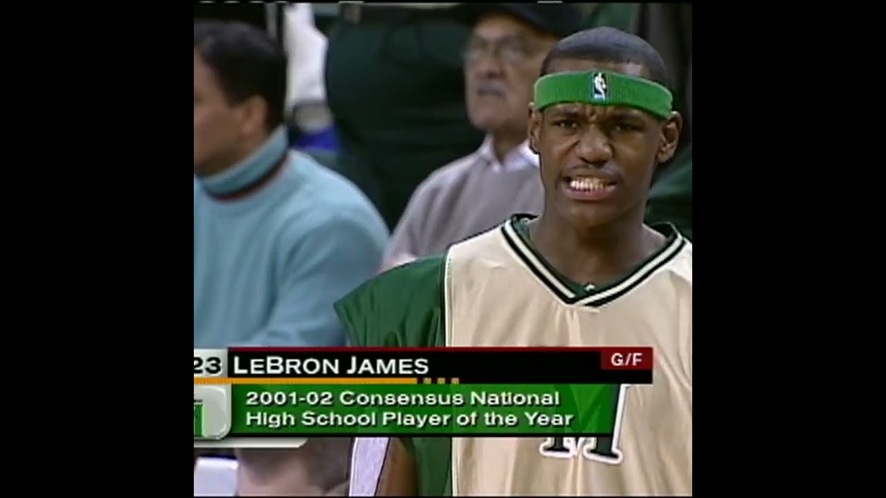LeBron James high school highlights [Part 1] | #shorts