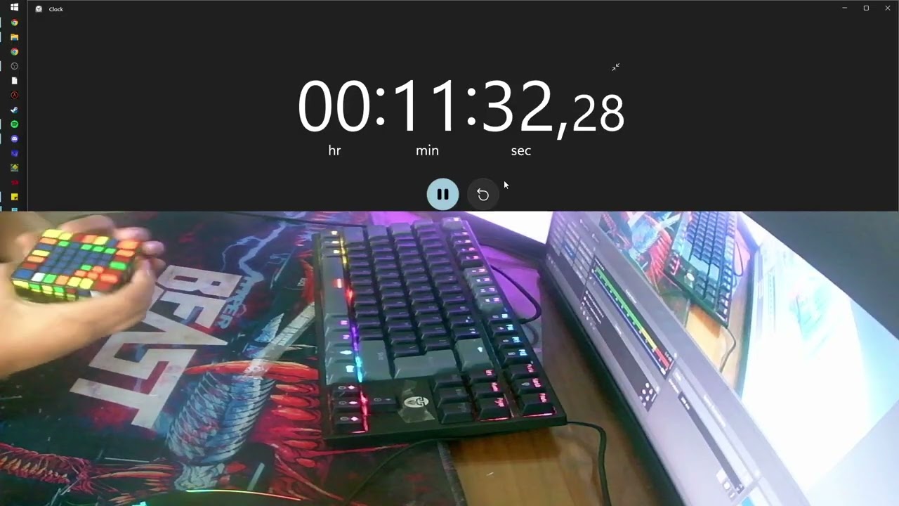 Solving a 7x7 Rubiks Cube