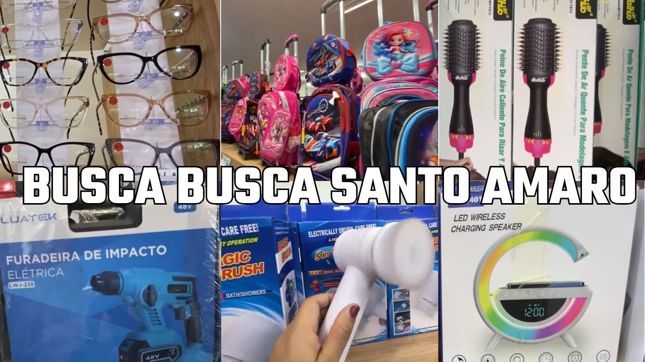 😻BUSCA BUSCA SANTO AMARO - ZONA SUL DE SP | Mais barato que a Shopee? Vale a pena?🤑