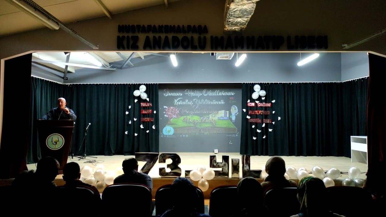İmam Hatiplerin Kuruluş Yıl Dönümü Programı / 2024-2025