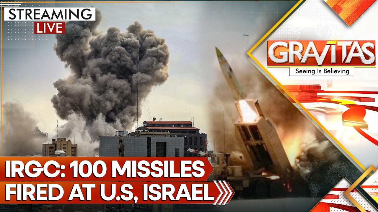 Iran: 100 Missiles & 200 Drones Fired | Trump Eyes Exit | GRAVITAS LIVE