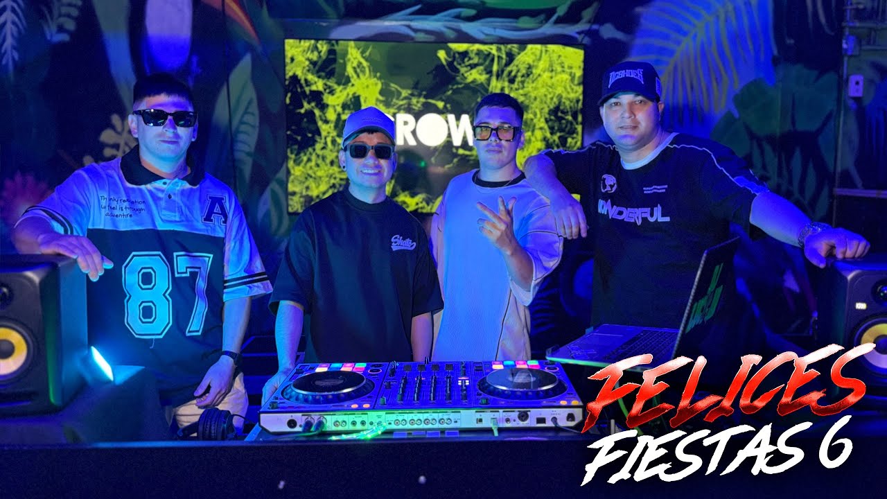 FELICES FIESTAS 6 (Set Live) - DJ Luc14no Antileo, Cossio, Eze Hernandez, Franco Ulloa | LaPachangax