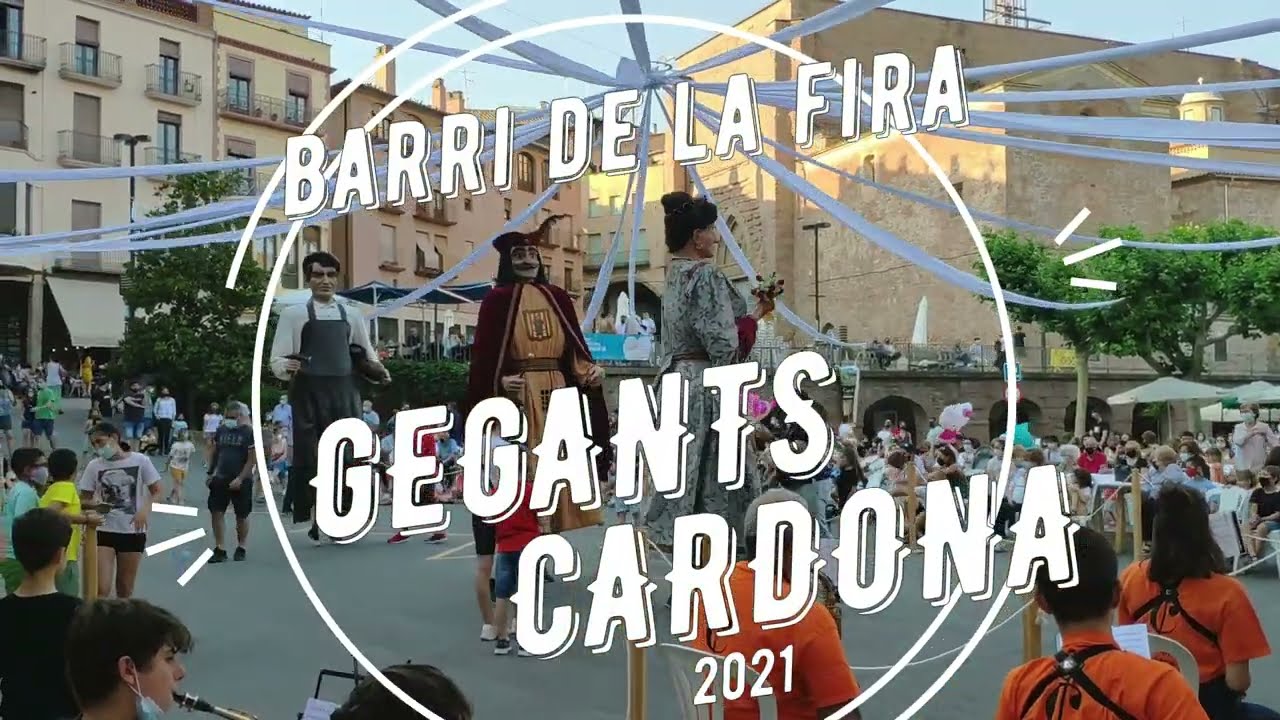 Gegants de Cardona - Ball del Gegants Romeu i Julieta del Barri de la Fira