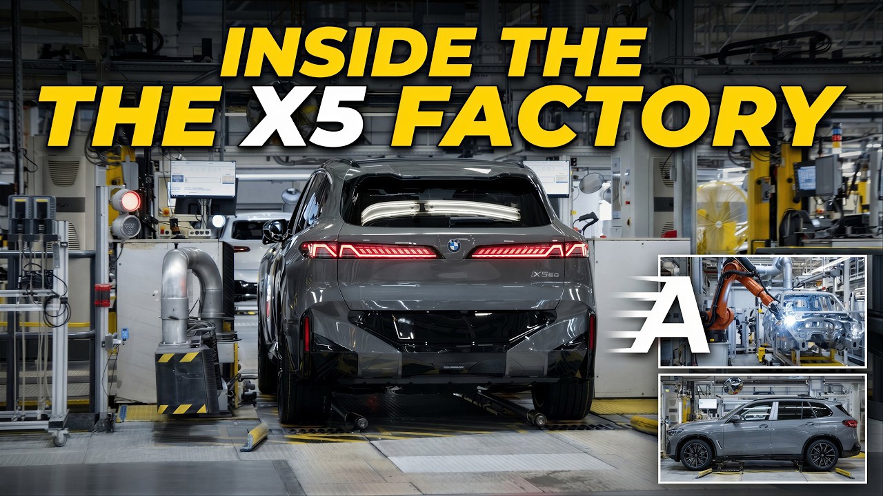 How the NEW BMW X5 Is Made - Inside the Factory