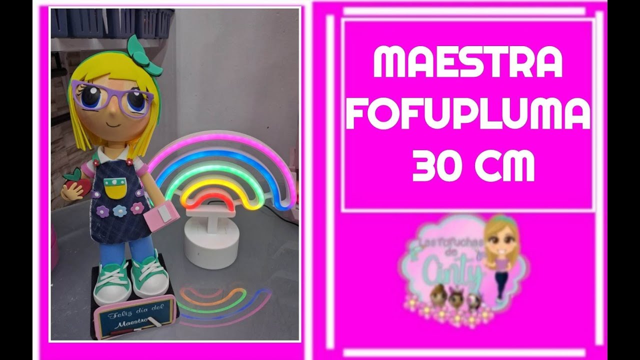 clase 496 maestra fofupluma 30 cm