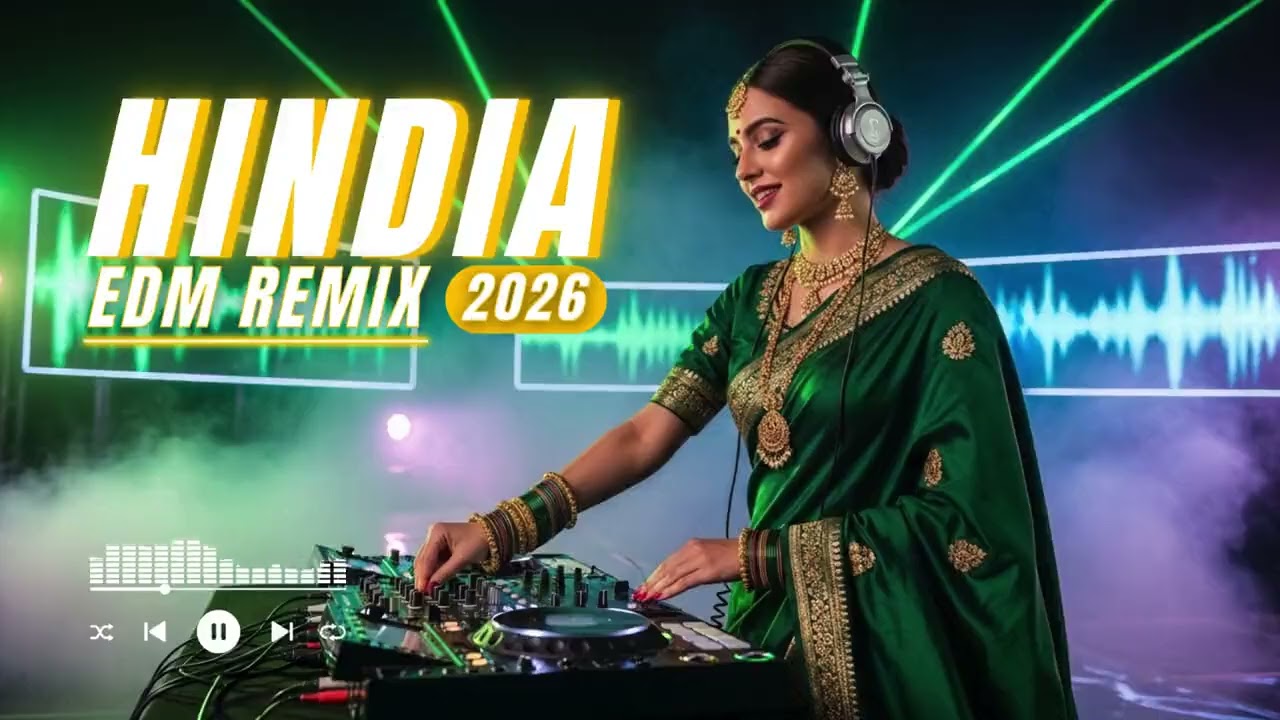 Bollywood DJ Dance Remix – Desi EDM Festival Party Mix