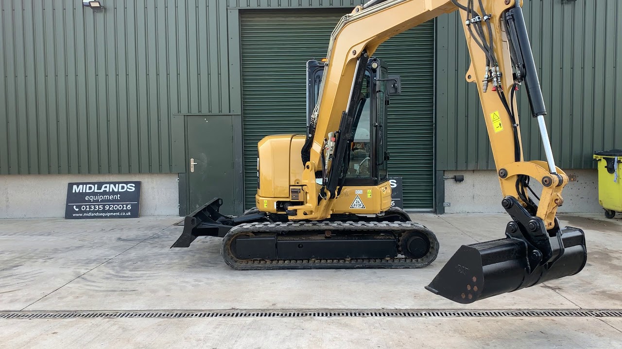 Caterpillar 305 5 ton Digger, 2018, Midlands Equipment Demo Video