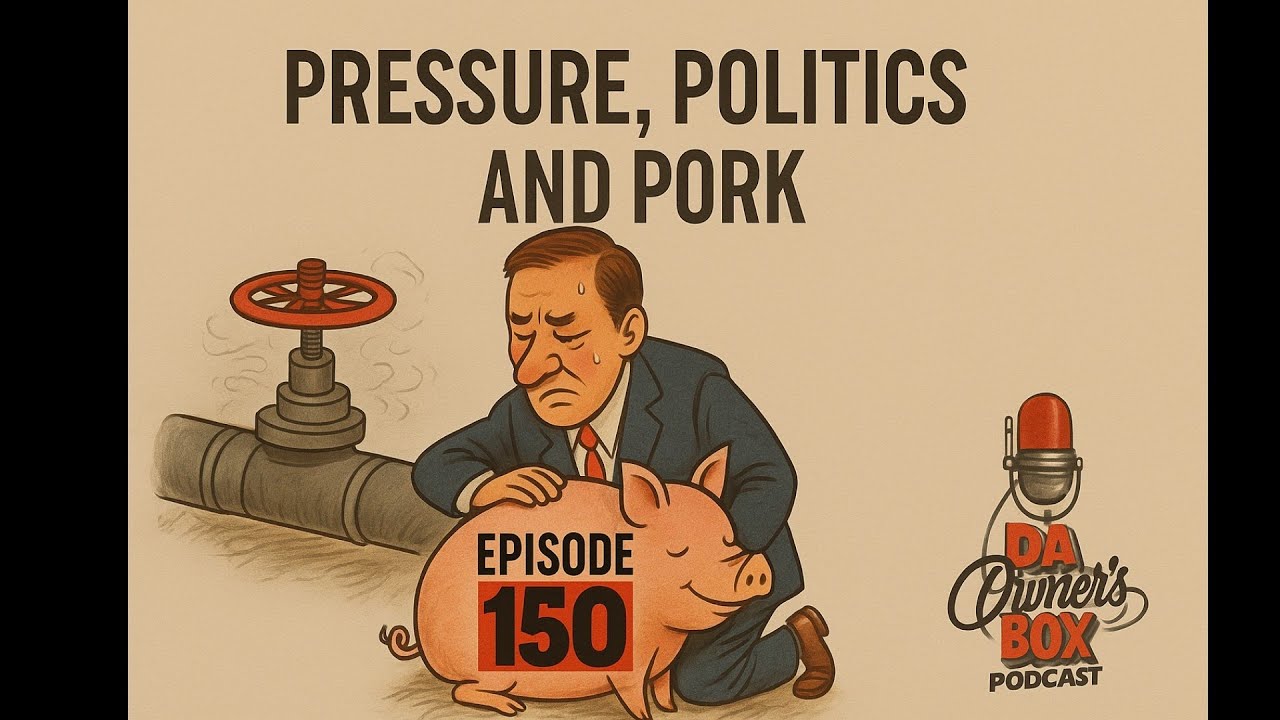 Episode 150 Pressure, Politics & Pork