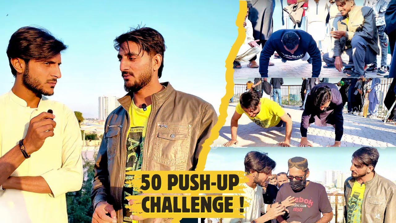 50 Push-Up Challenge on the Streets | Public Challenge