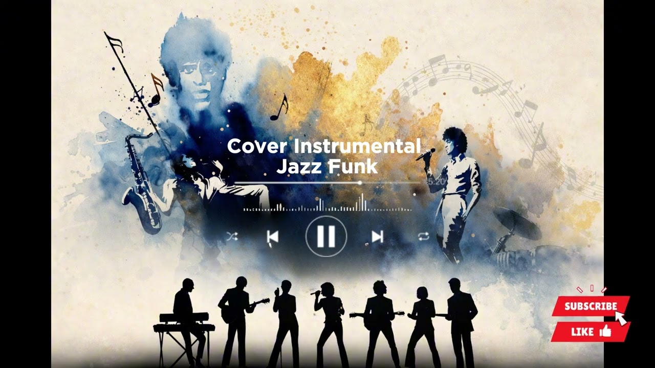 Funk Jazz Playlist Instrumental Cover | Billie Jean, Another One Bites The Dust, Etc -