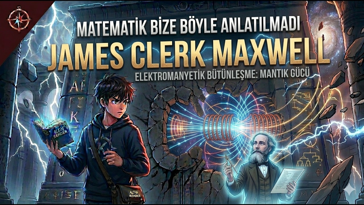 Matematik Bize Böyle Anlatılmadı |  James Clerk Maxwell | 📒 Altın Rehber