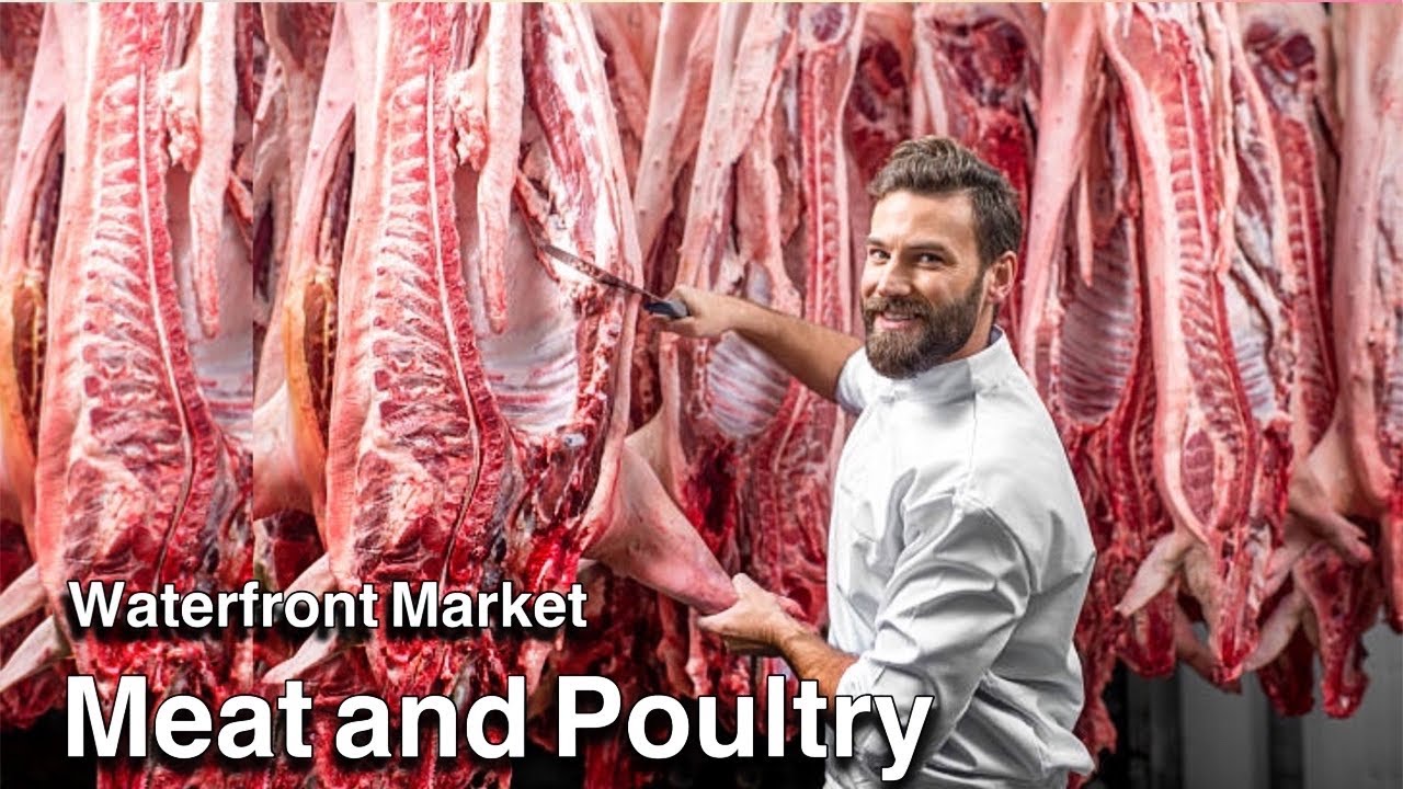 Dubai Meat Market | Waterfront Market | Dubai Market | Lamb And Beef | Meat Cutting | Chicken