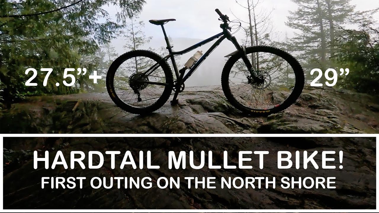 MULLET BIKE (Chromag Rootdown)! Mixed wheel size hardtail MTB on the North Shore - is it more fun?