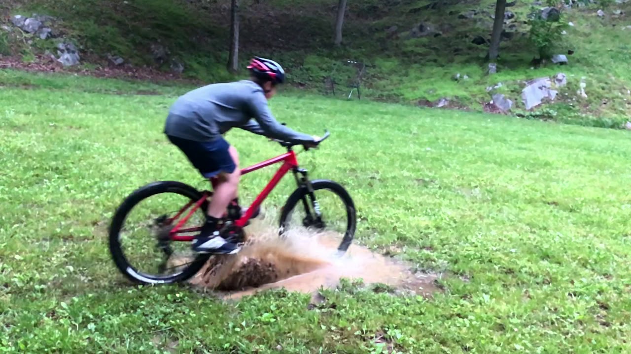 2007 Trek Top Fuel 9.9, Mud Test