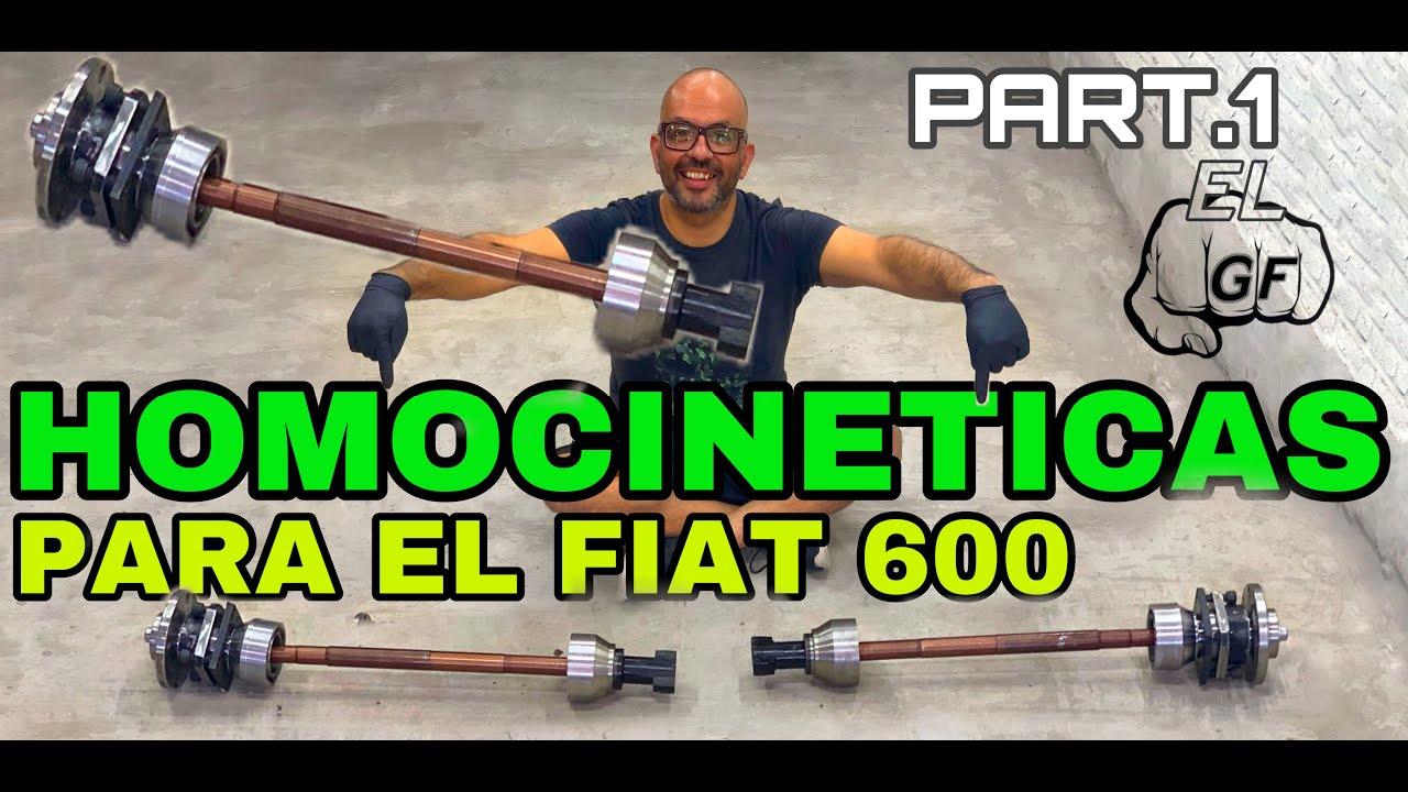 FIAT 600 SWAP 1.6 LLEGARON LAS HOMOCINETICAS-PARTE 1  