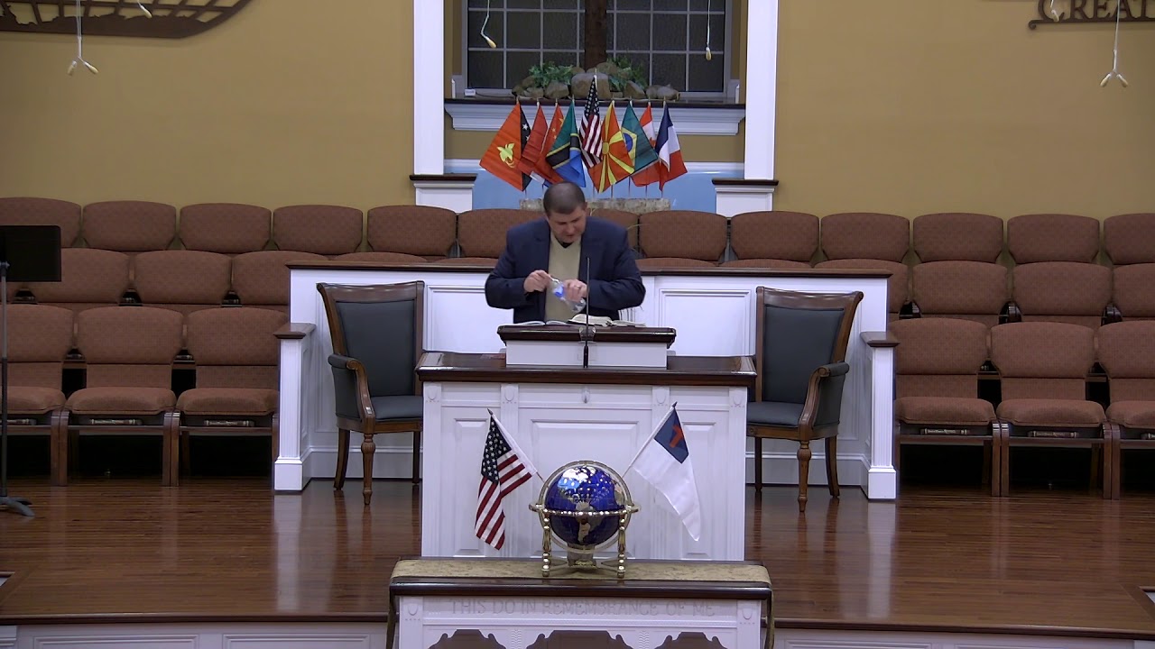 Bible Message given by Matthew Lewis