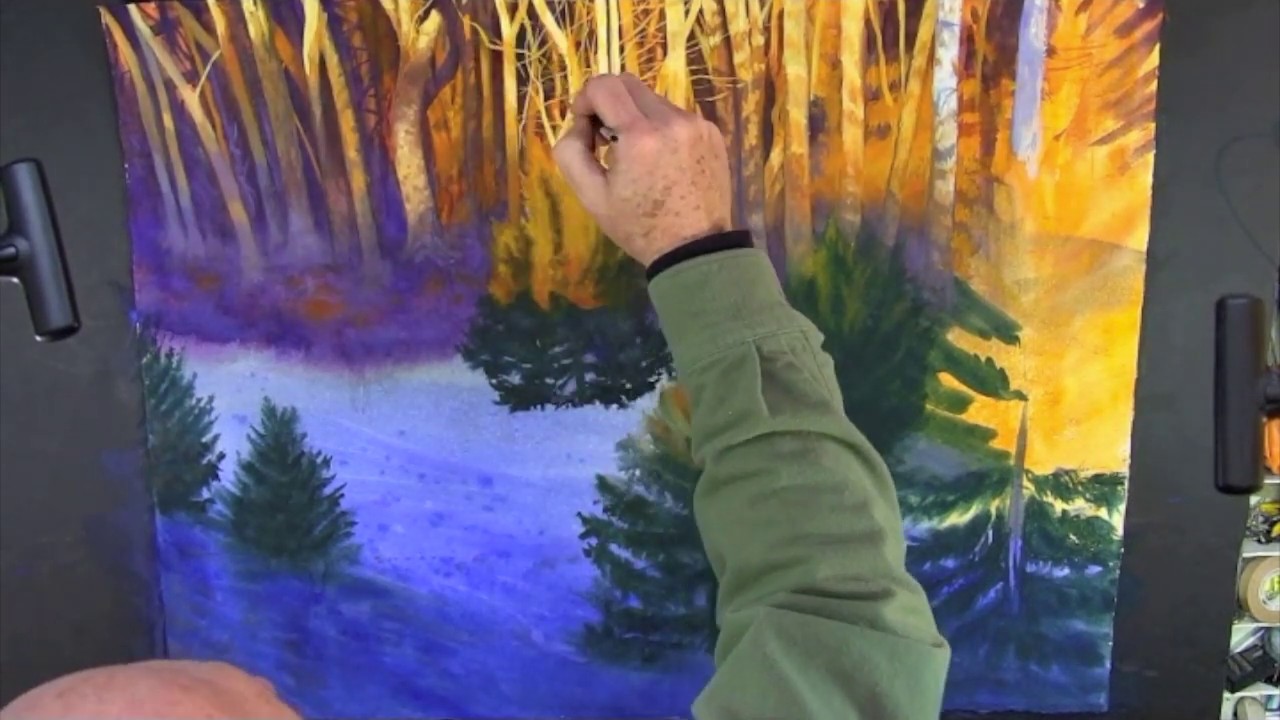 Watercolour painting techniques and tutorial with John Hulsey | Colour In Your Life