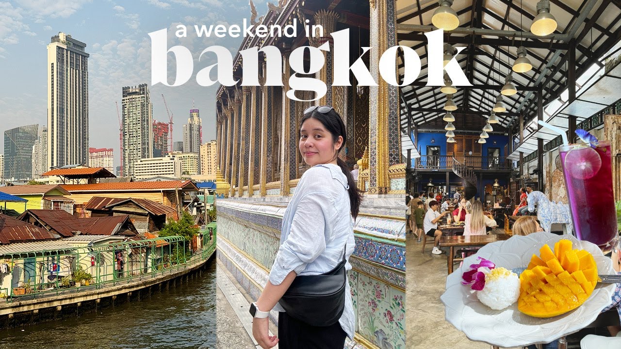 Bangkok Thailand Travel VLOG 2024 | sightseeing, shopping, cafe hopping