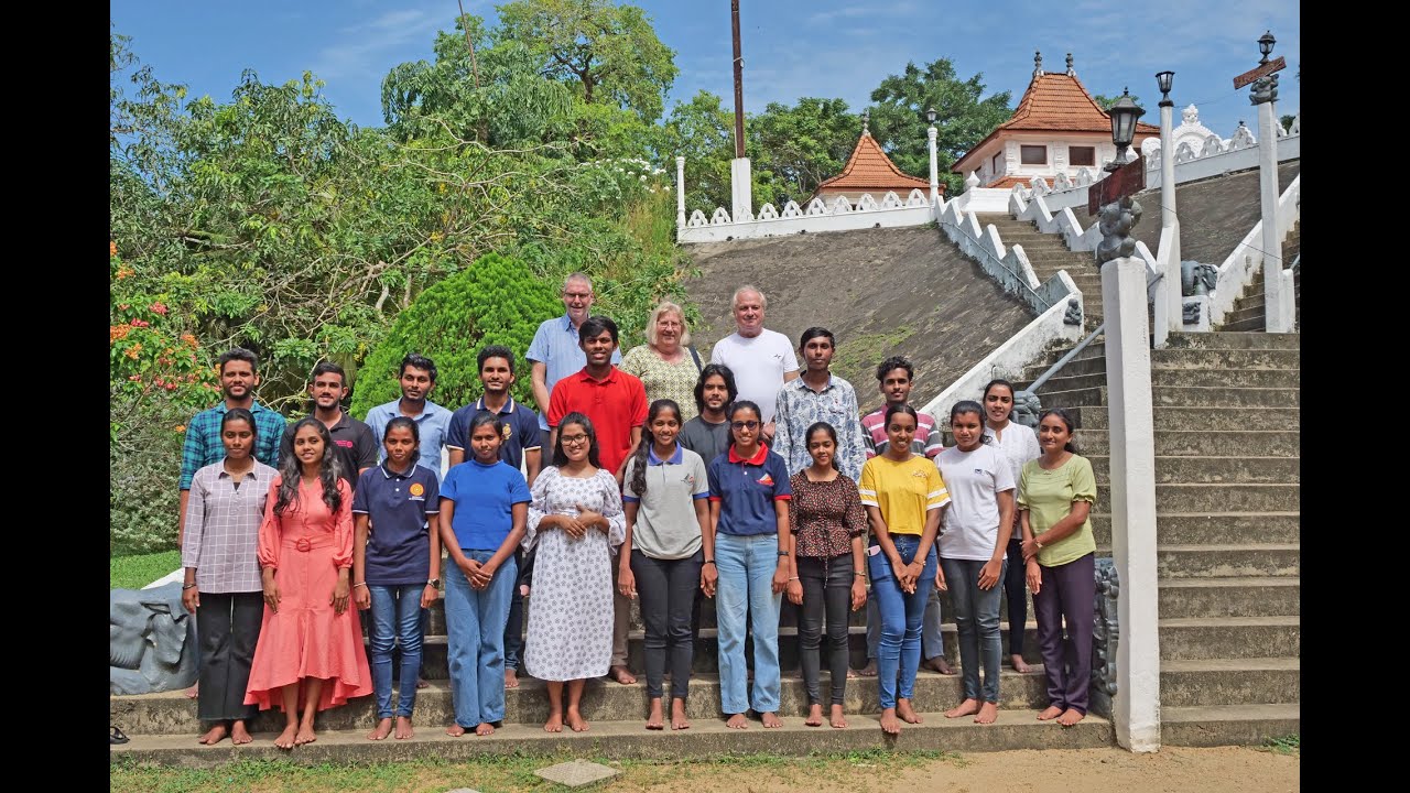 Karlsruhe Children Center Matara Sri Lanka - Meeting University Student And Alumni Student