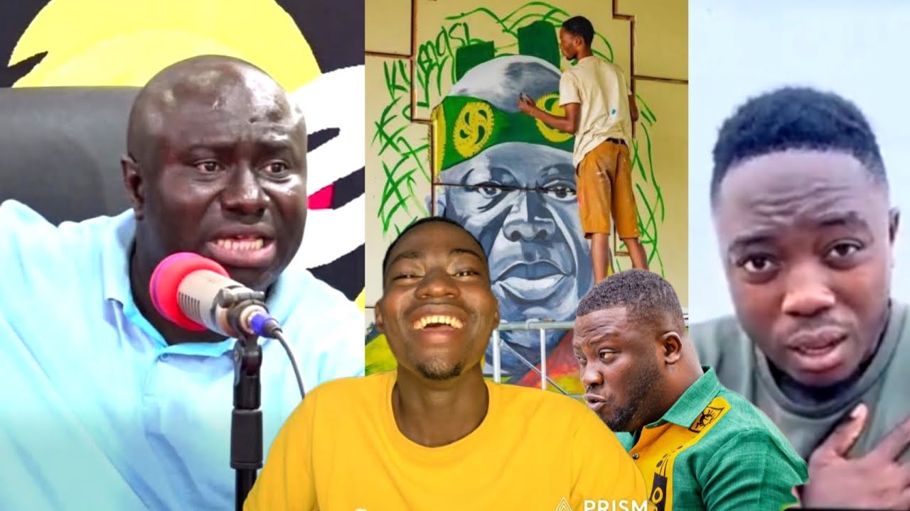 🤣Paintings on the Asokwa interchange will be causing accidents - Paul Yandoh defends NPP boys who
