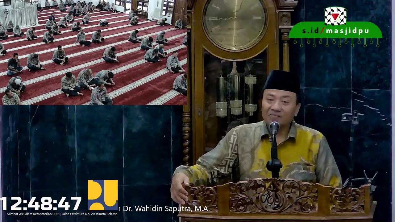 Live Ceramah Dzuhur Masjid  Assalam Kementerian PU 20260107