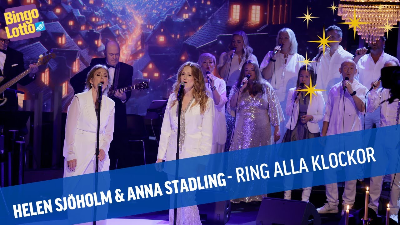 Helene Sjöholm och Anna Stadling - Ring i alla klockor - Nyårsbingo 2024