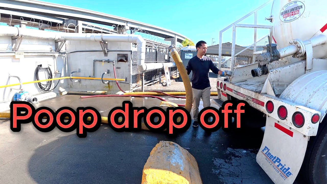 How We Dump Our Porta Potty Waste | Pumping & Dumping