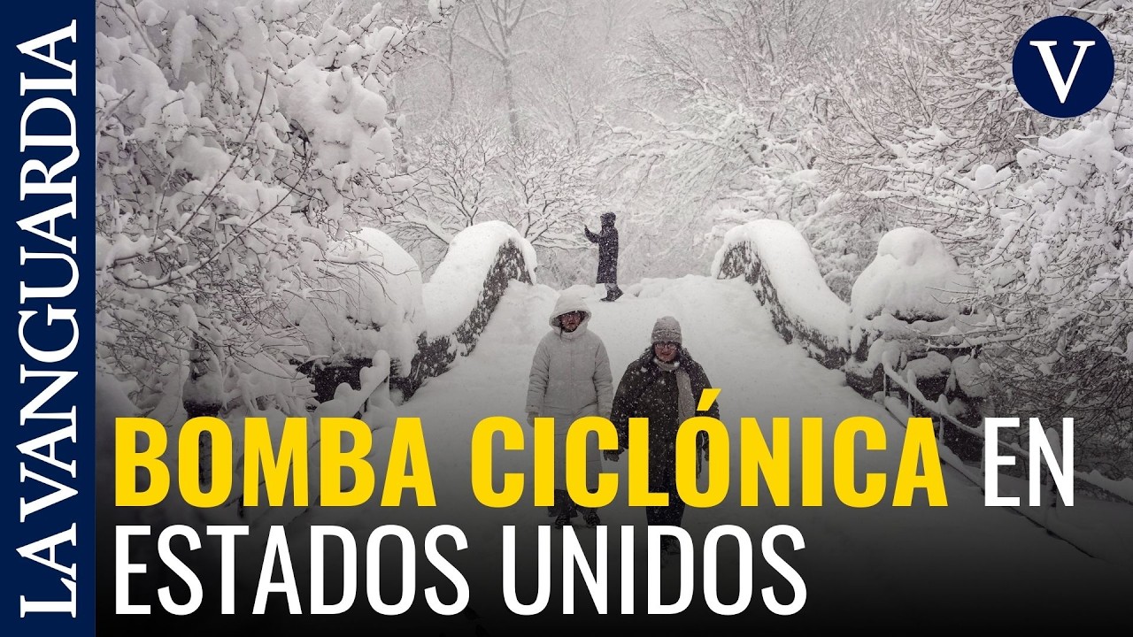Espectaculares imágenes de la gran nevada en la ciudad de Nueva York
