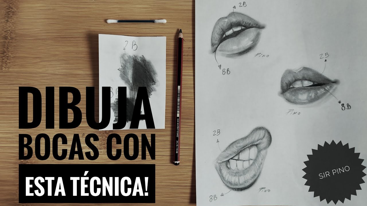 Aprende a DIBUJAR BOCAS 👄 (NARRADO  Paso a Paso 🎤) Nuevo método! ✏