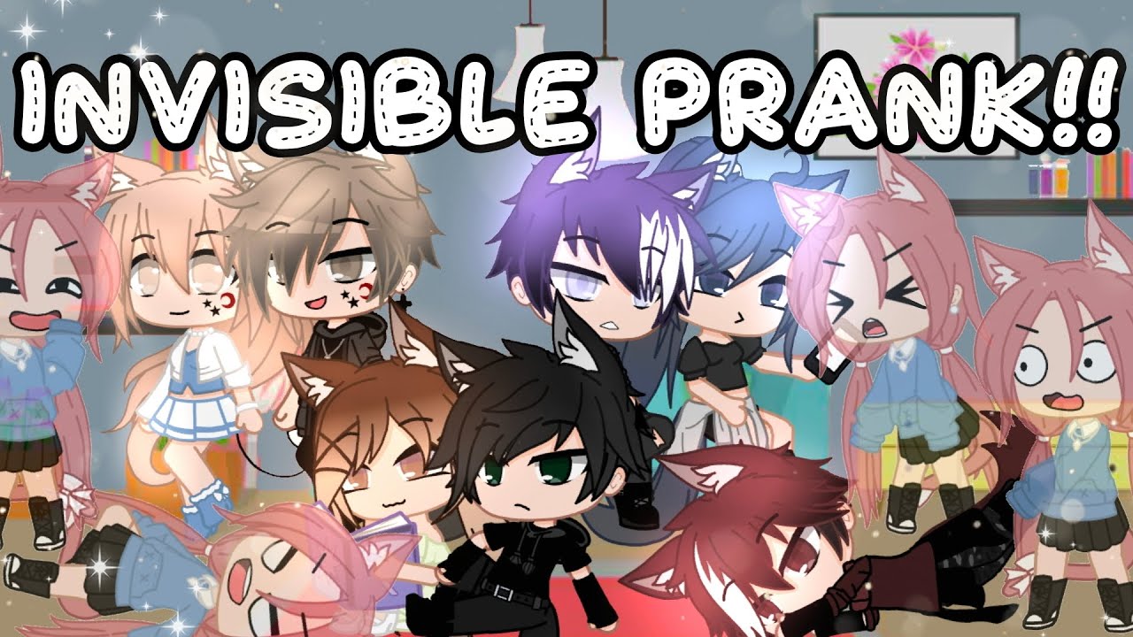 INVISIBLE PRANK || (Being Scared for 24 Hours??) || Gacha Club || Pranks || GCMM || Audrey Cookie