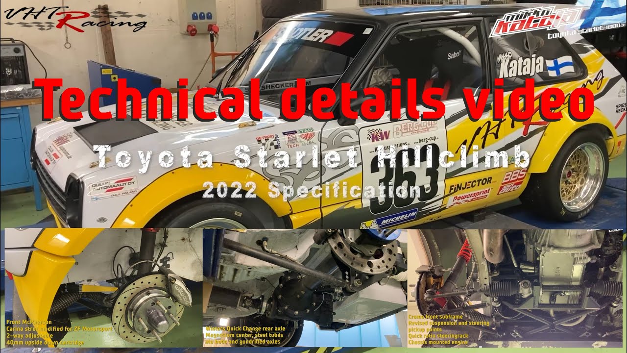 2022 4AGE 16v 1600cc Hillclimb Starlet Introduction