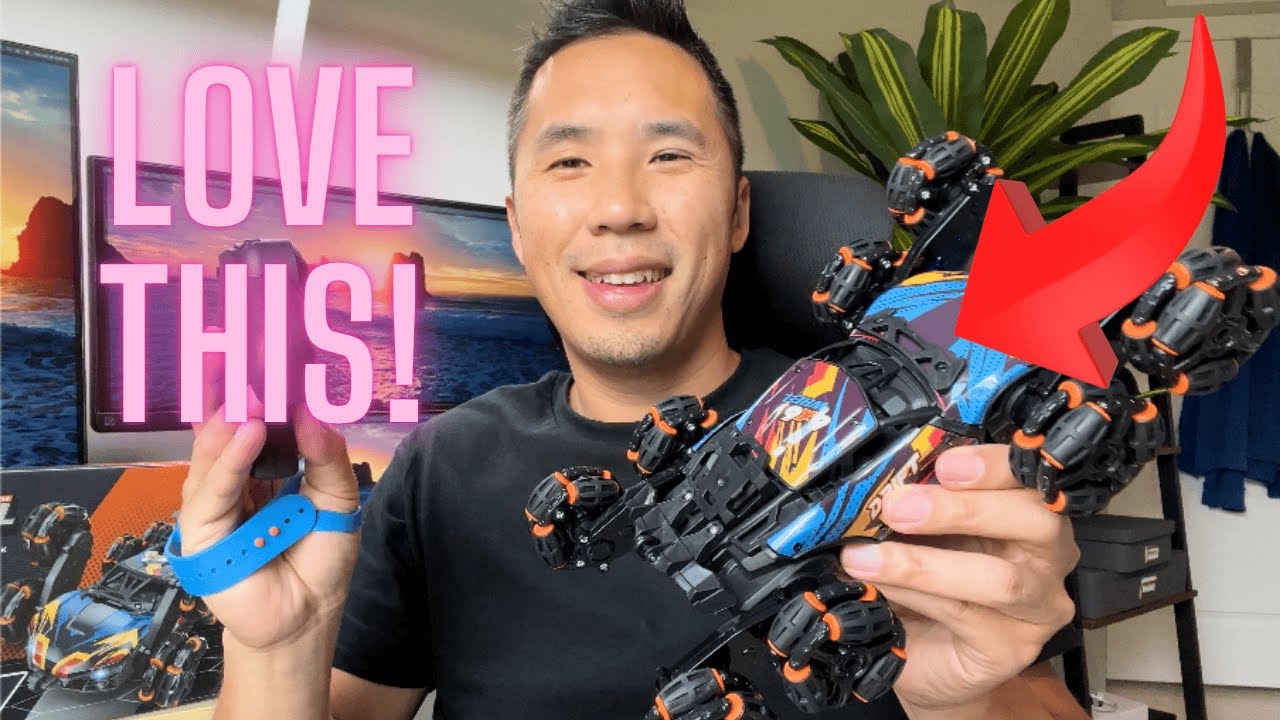 This 8-Wheel RC Stunt Car is Wild! | Gesture-Controlled Toy Review #sponsored