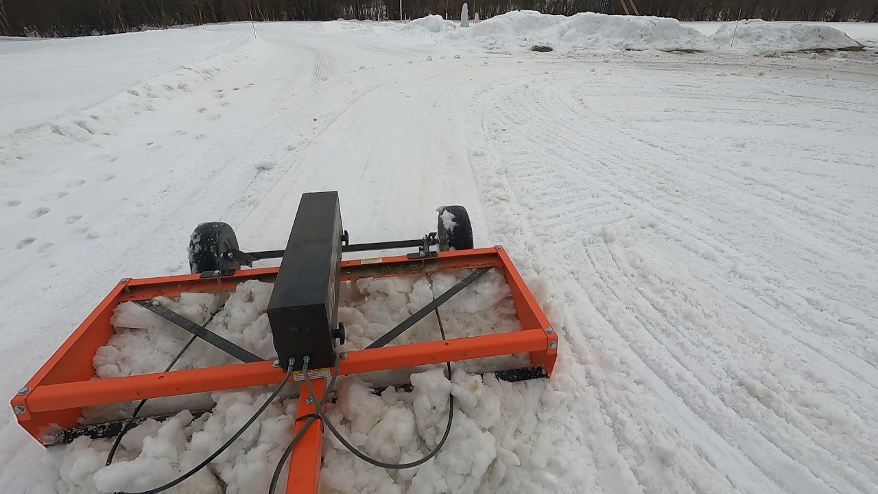 DR Power Grader vs Ice: The Ultimate Driveway Test