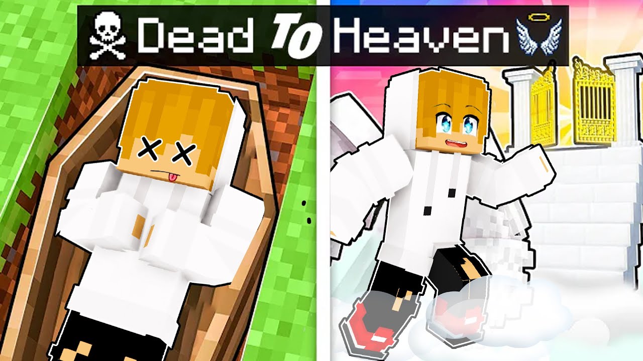 CeeGee Die and went to HEAVEN in Minecraft! ( Tagalog )