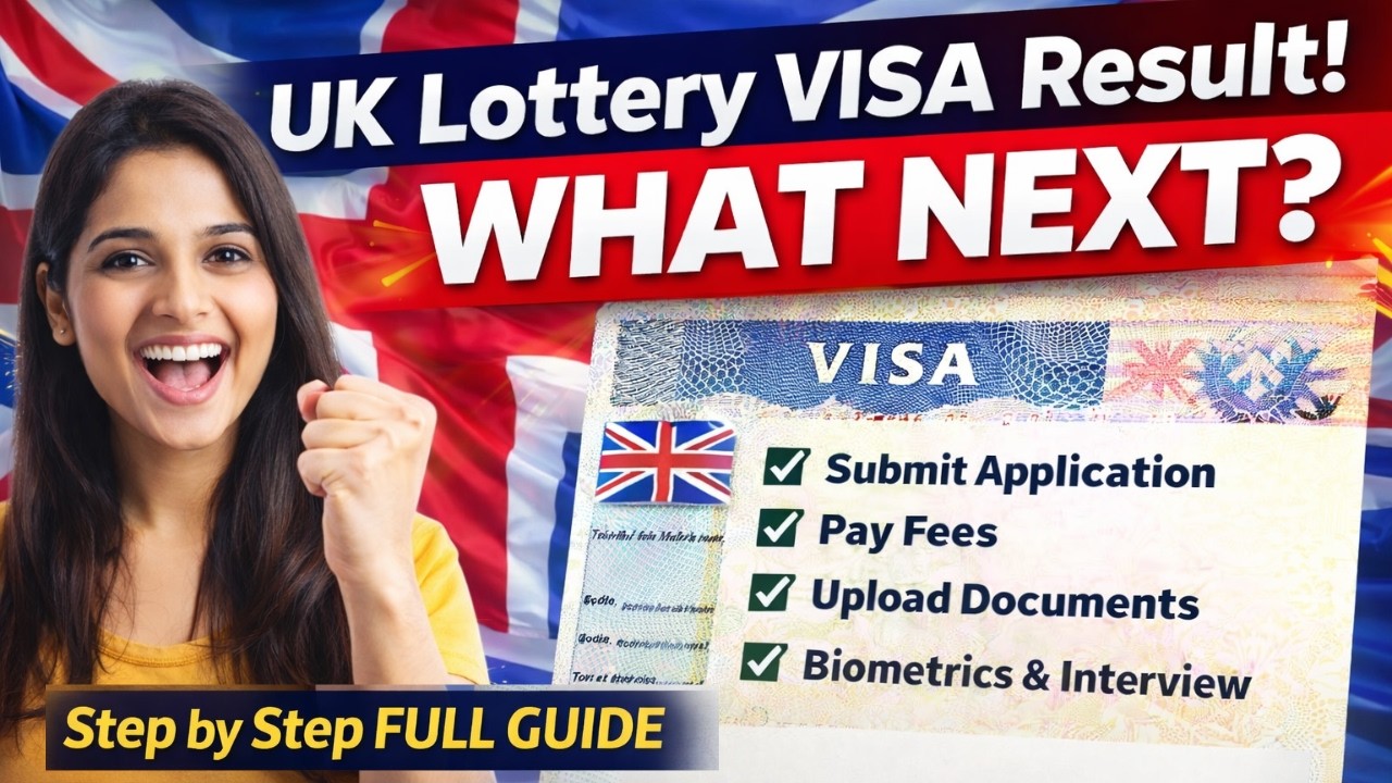 UK Lottery Visa 2026 Result! What Next? Step-By-Step Guidance | UK Youth Mobility Visa 2026
