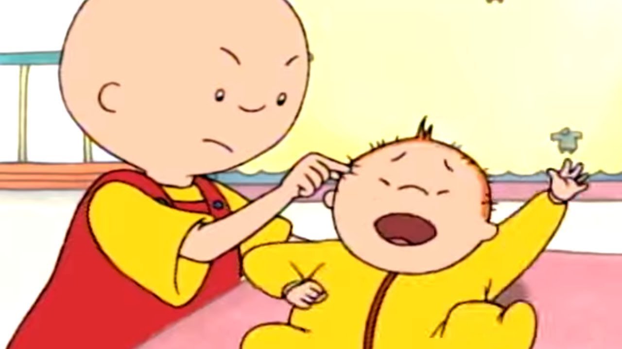 Babysitting Disaster | Caillou Cartoon
