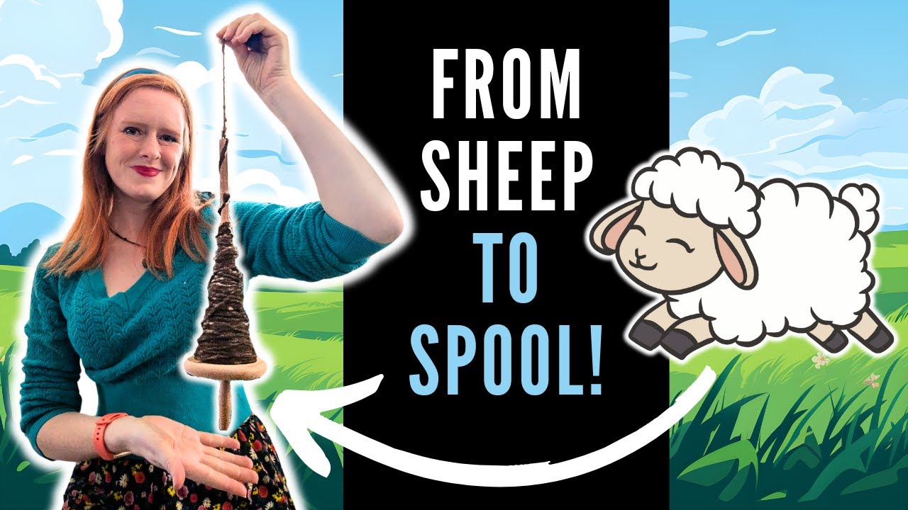 From Sheep to Spool - Let's Try Processing Wool For the First Time!