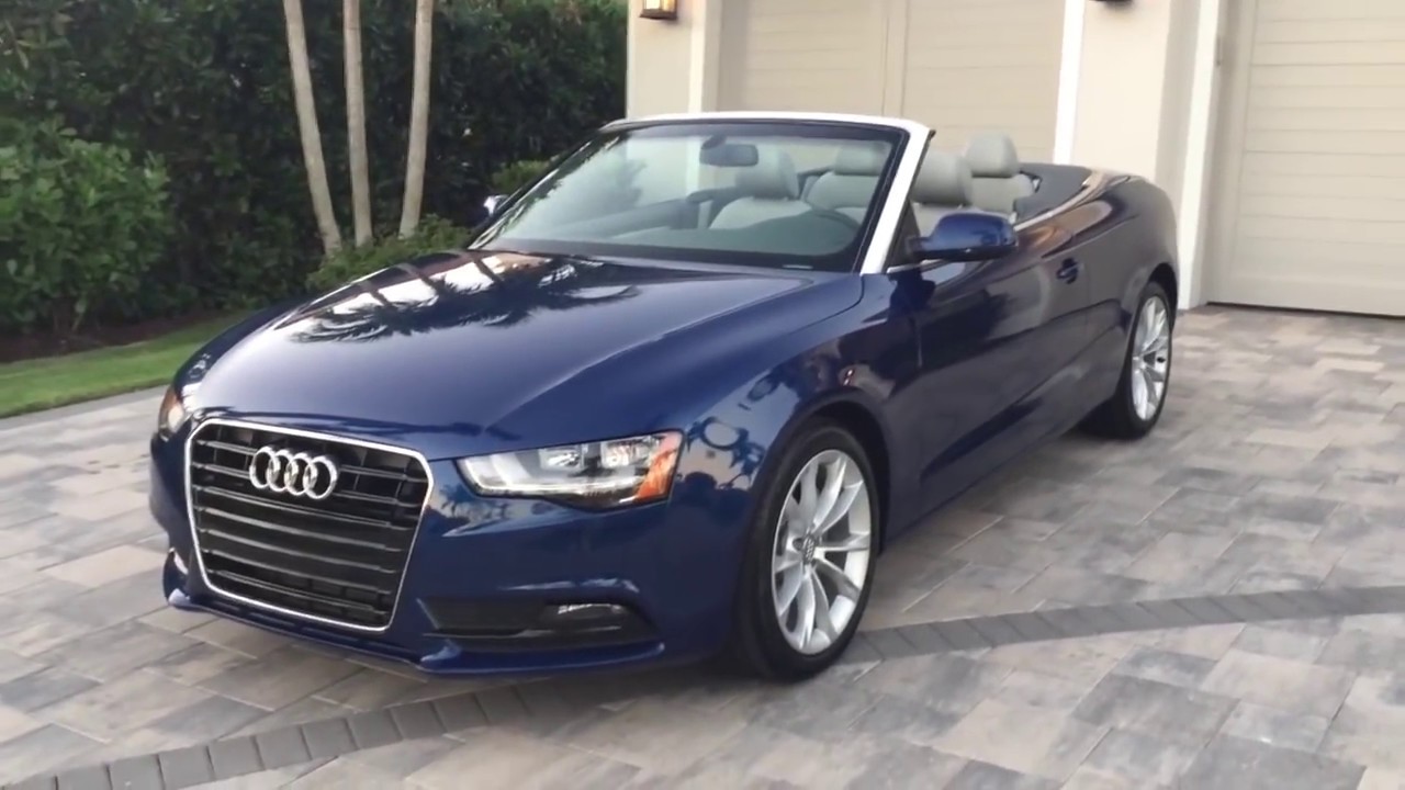 2014 Audi A5 Premium Cabrio Review and Test Drive by Bill - Auto Europa Naples