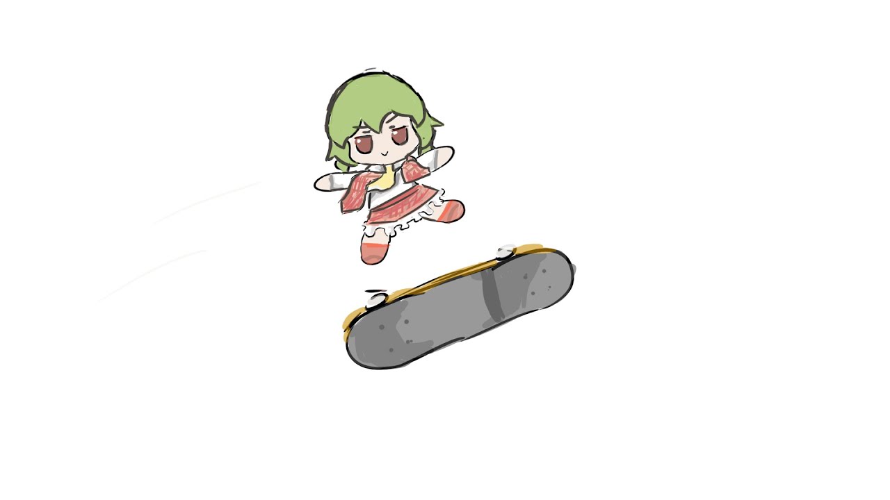 Touhou Fumo Racing Mountain Time Trial 1:49.255 Yuuka/Skate