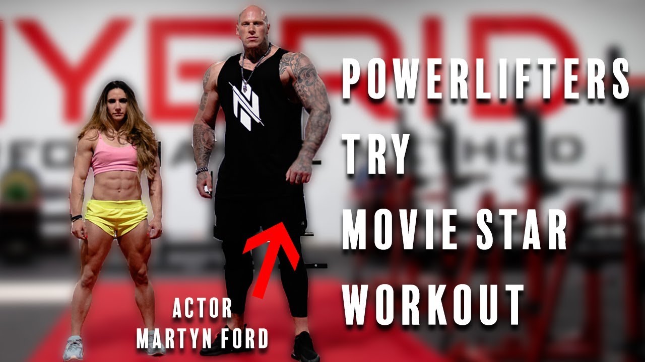 Powerlifters Try Movie Star Workout | Ft. Martyn Ford