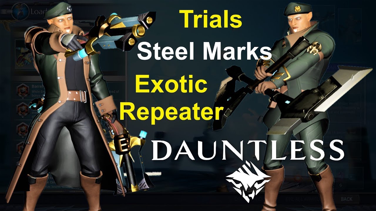 Got My Exotic Twin Suns Repeaters Finally, Trials Normal - DAUNTLESS