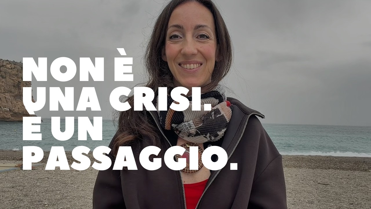 Non è una crisi. È un passaggio. 