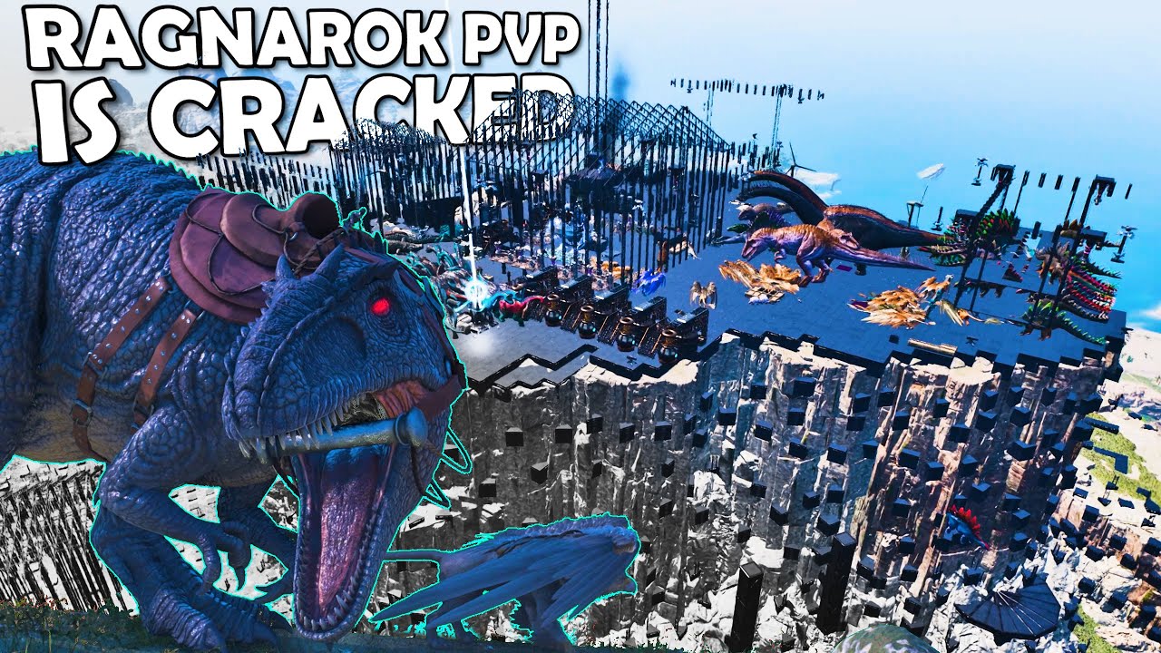 RAGNAROK PvP IS THE BEST META SINCE 10 YEARS! ARK Ascended Official PvP