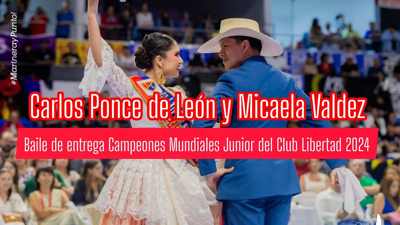 UNA ENTREGA FINAL BRILLANTE: Campeones Junior 2024, 02Feb25, Carlos Ponce de Leòn y Micaela Valdez