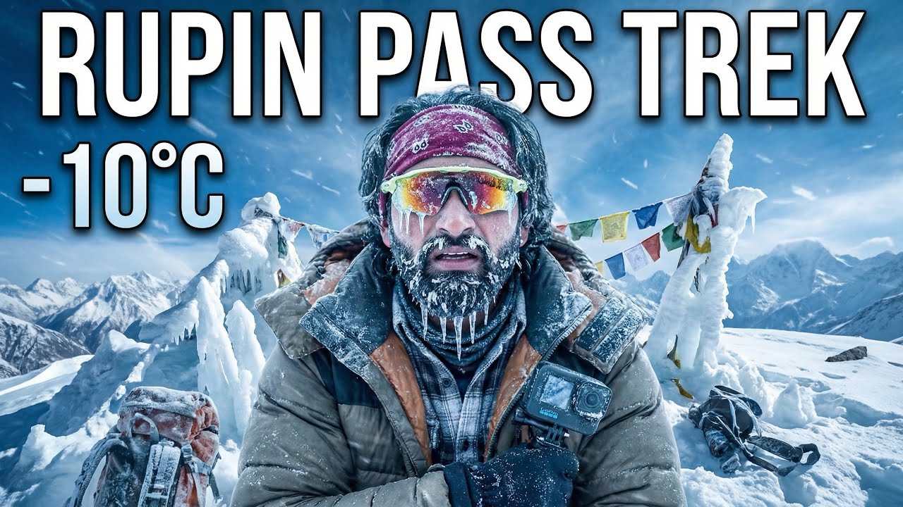 Rupin Pass Trek SUMMIT! | India's Flag at 15,250ft | The Final Day