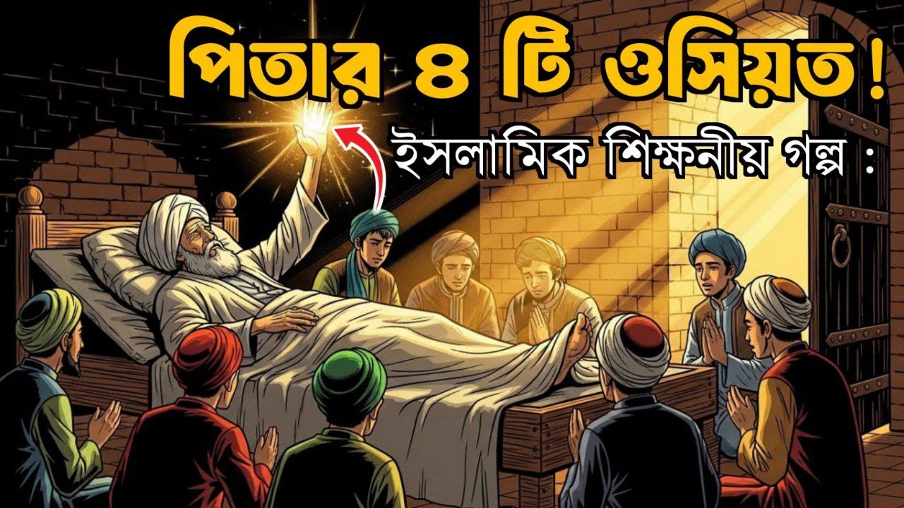 পিতার চার উপদেশ ও চল্লিশ দিনের পরীক্ষা | সবচেয়ে দামি বস্তু কী? শিক্ষণীয় কাহিনী